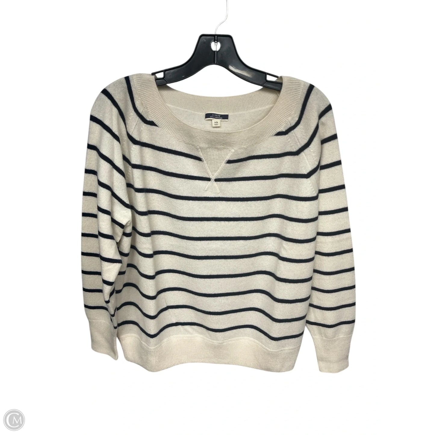 Sweater Cashmere By J. Crew In Cream, Size: Xs