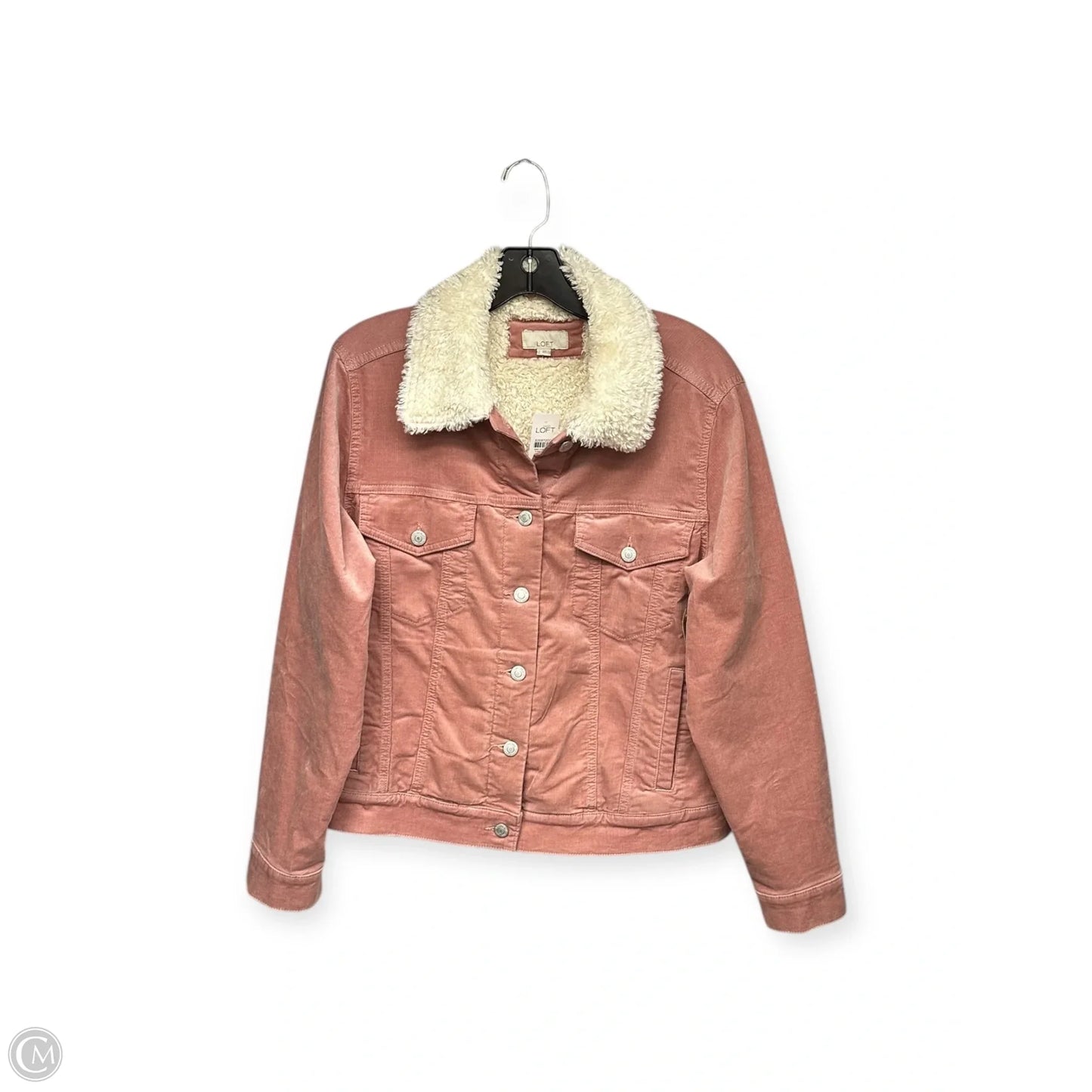 Jacket Other By Loft In Pink, Size: L