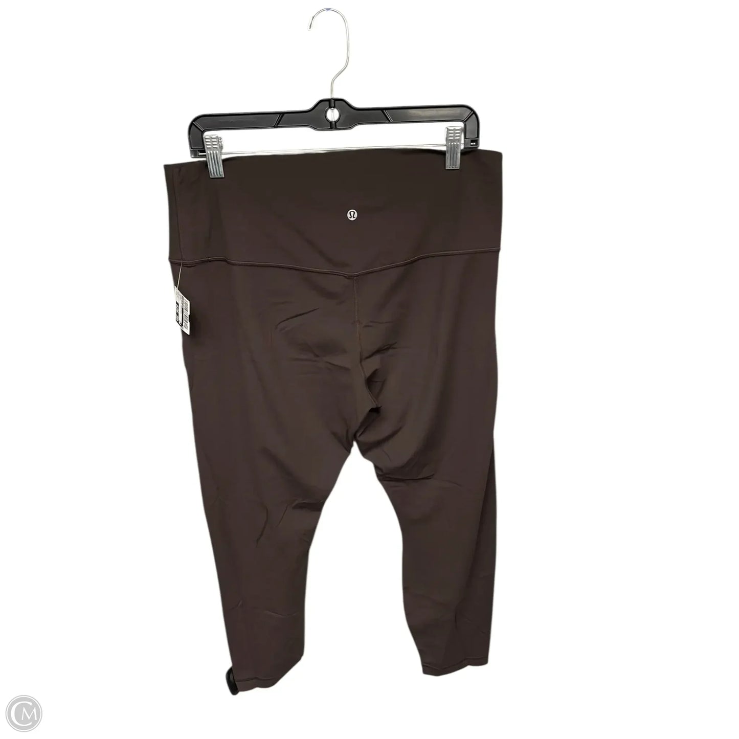 Athletic Leggings By Lululemon In Brown, Size: 18