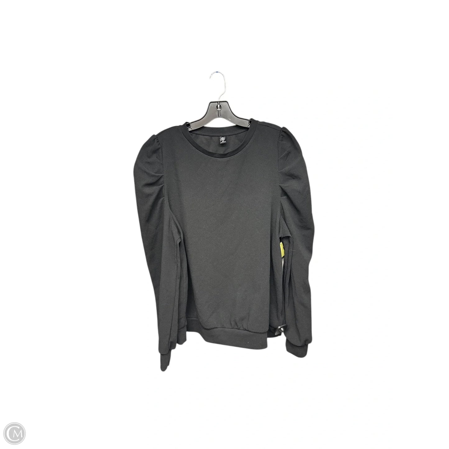 Top Long Sleeve By Shein In Black, Size: 2x