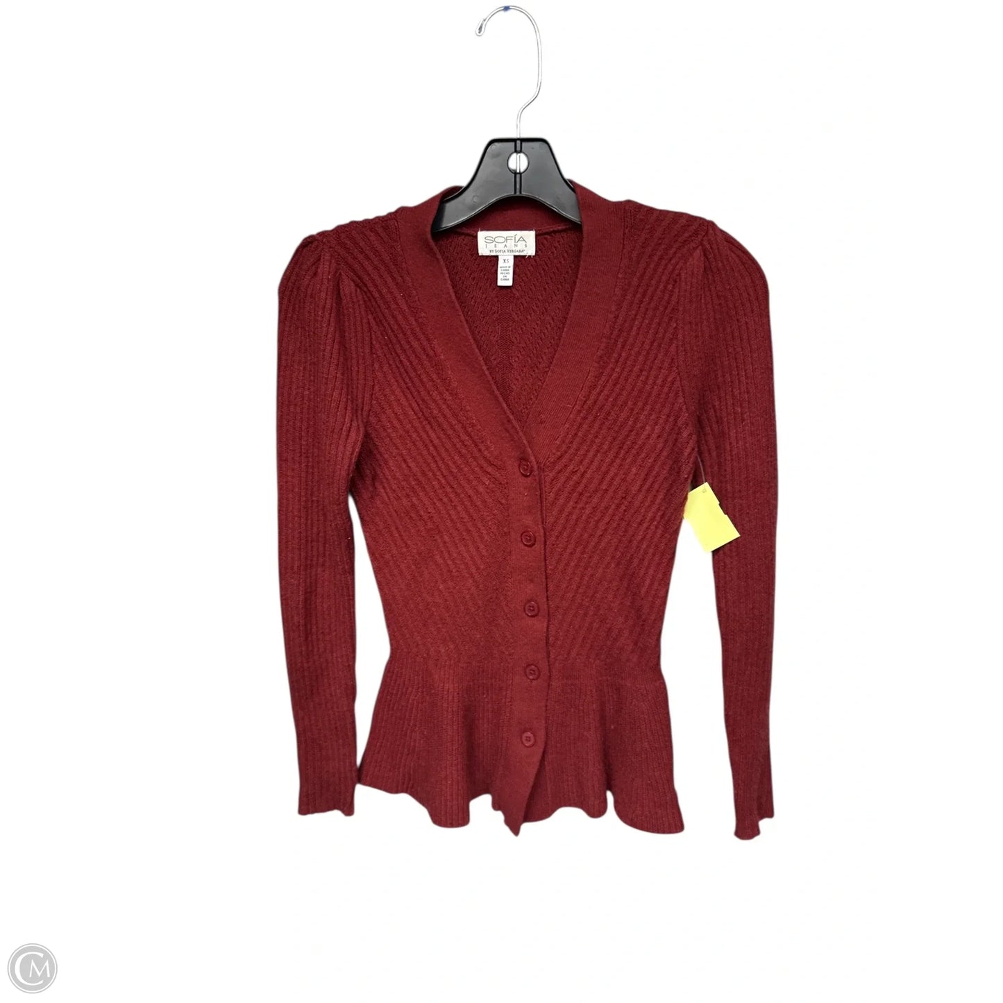 Sweater By Sofia By Sofia Vergara In Red, Size: Xs