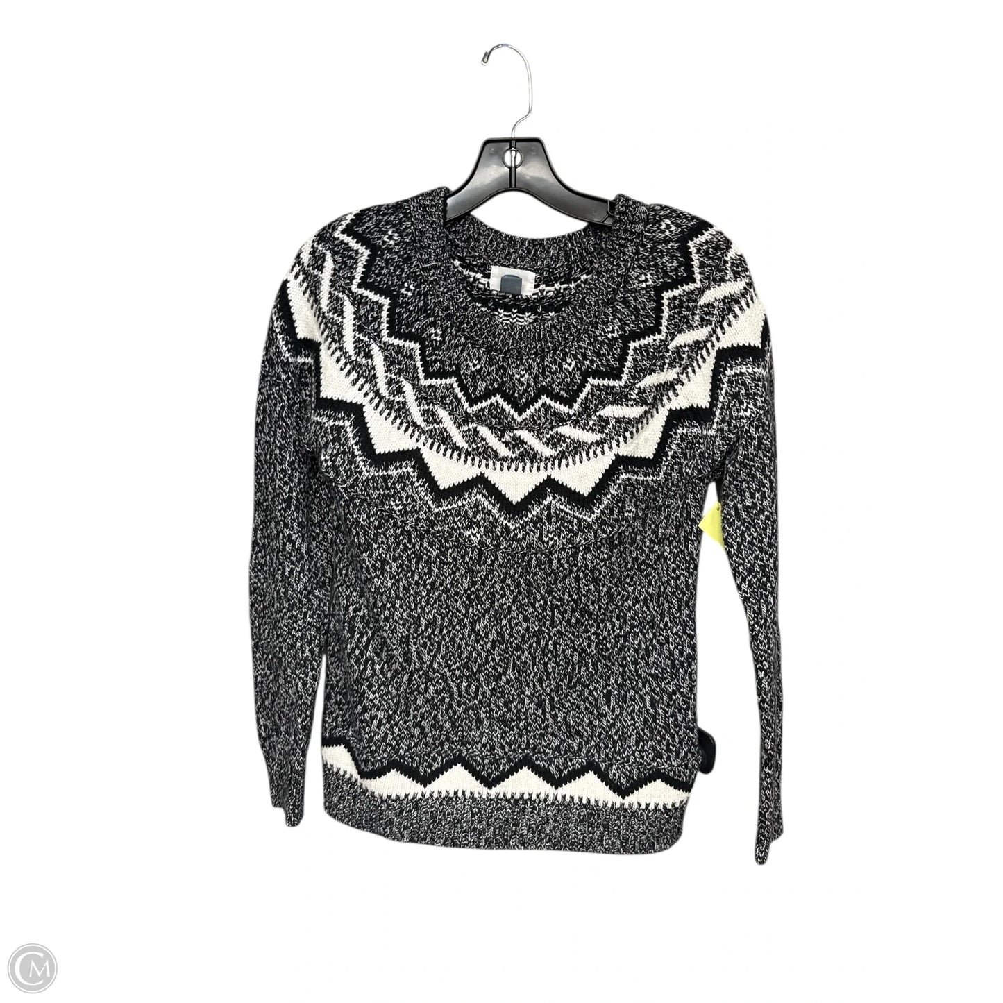 Sweater By Old Navy In Black & White, Size: Sp