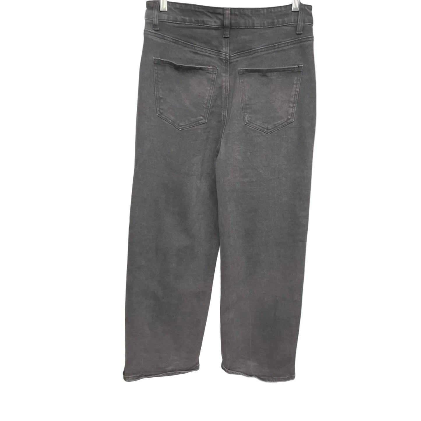 Jeans Wide Leg By Blue B In Black Denim, Size: M