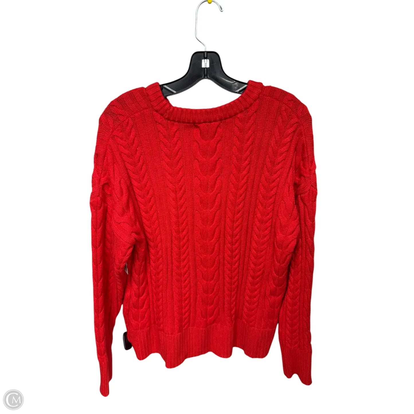 Sweater By Philosophy In Red, Size: L