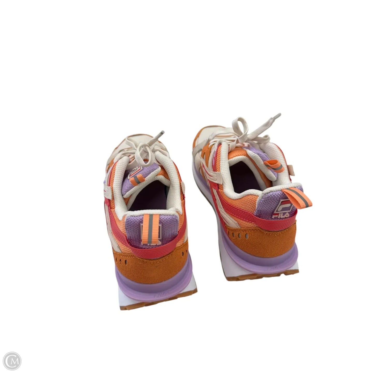 Shoes Sneakers By Fila In Pink & Purple, Size: 8.5