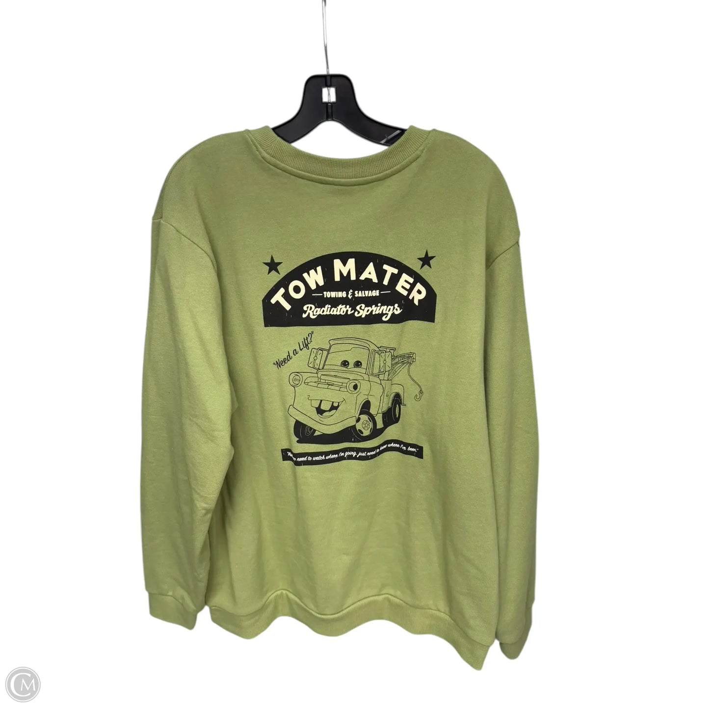 Sweater By Disney In Green, Size: L