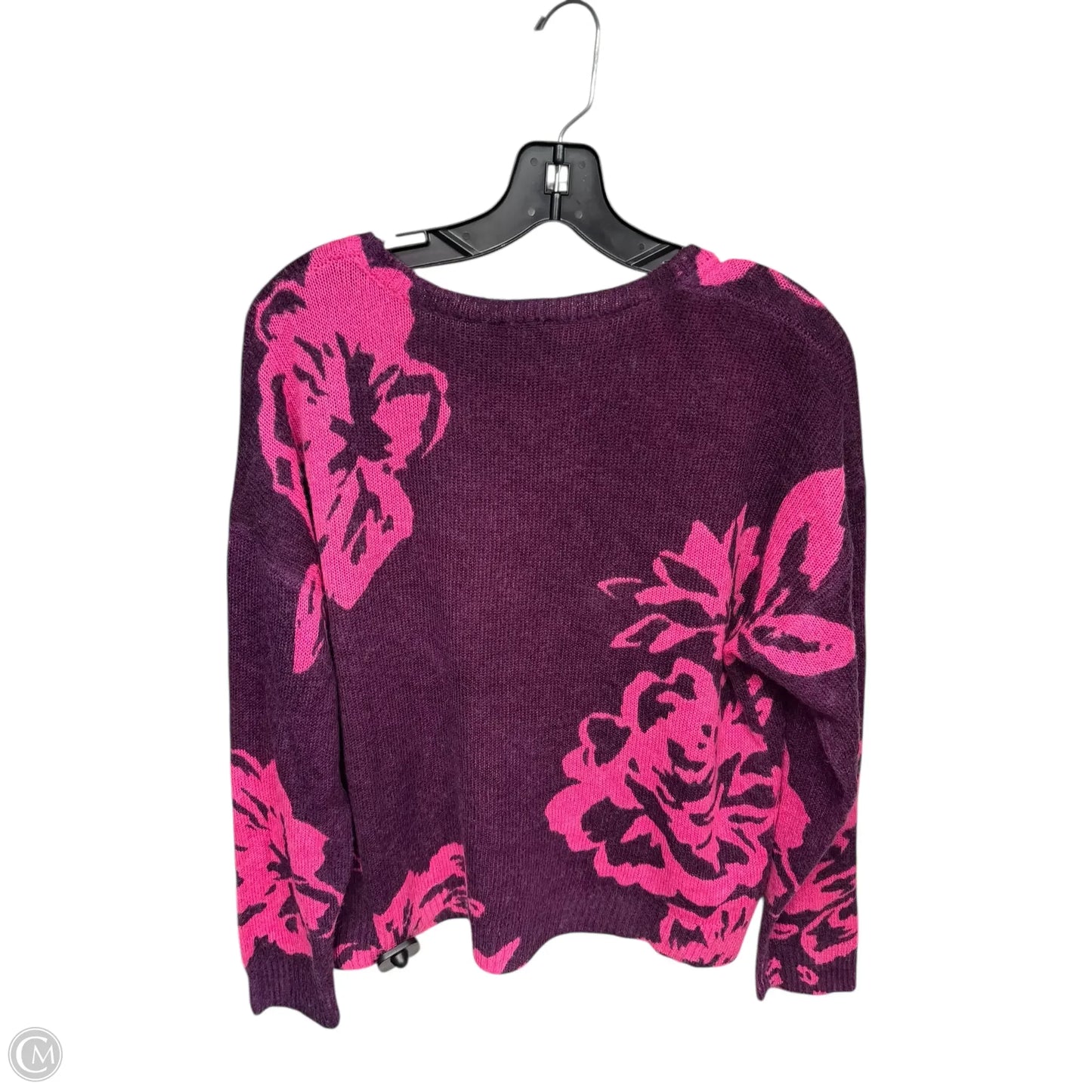 Sweater By Cece In Purple, Size: L