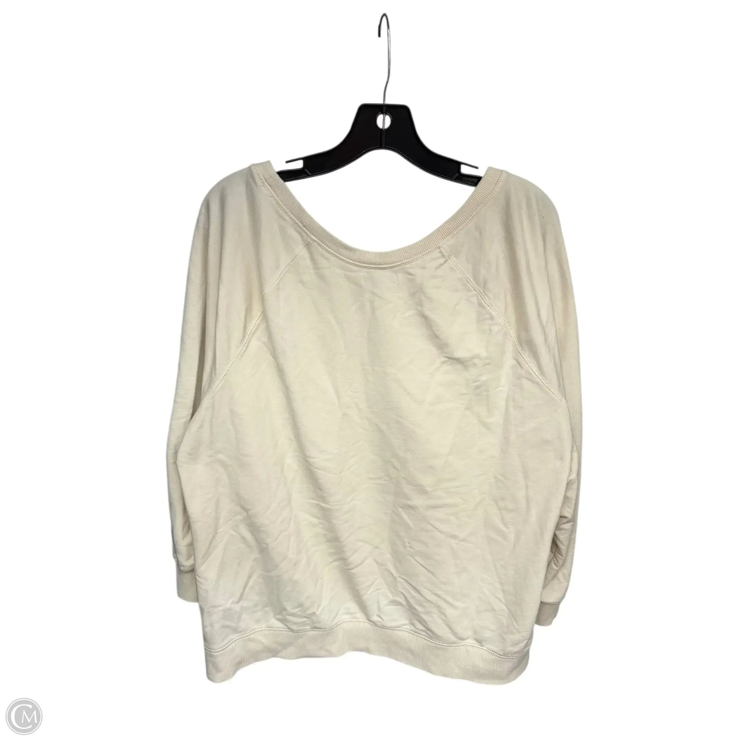 Sweater By Old Navy In Cream, Size: Xxl