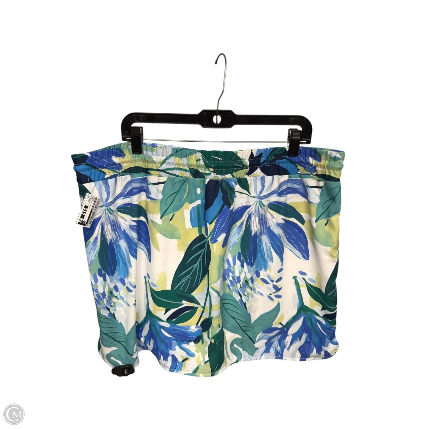 Skort By St Johns Bay In Tropical Print, Size: Xxl