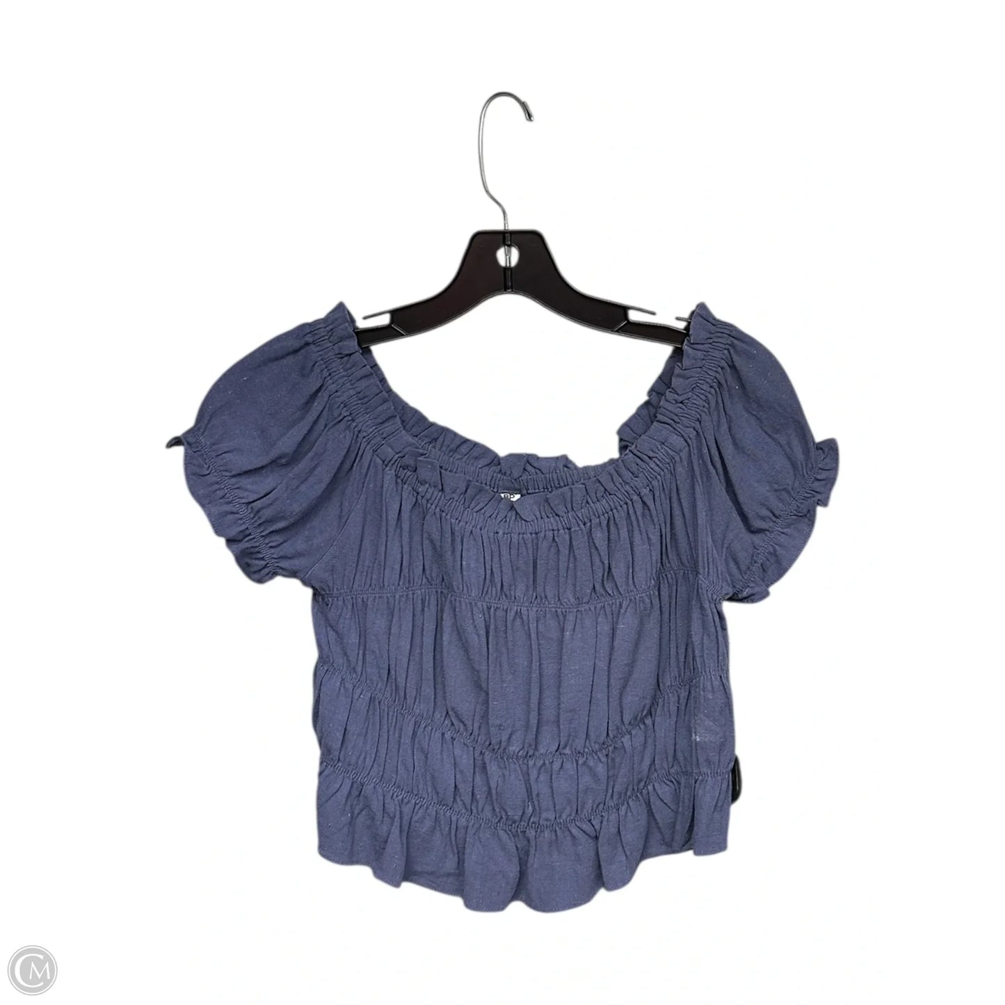 Top Short Sleeve By Bp In Blue, Size: M