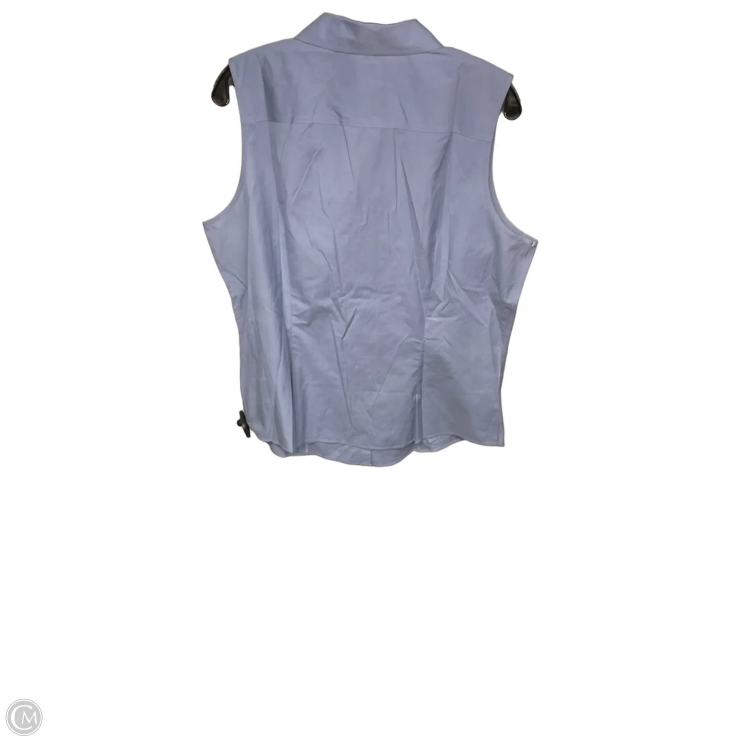 Top Sleeveless By Talbots In Blue, Size: 16