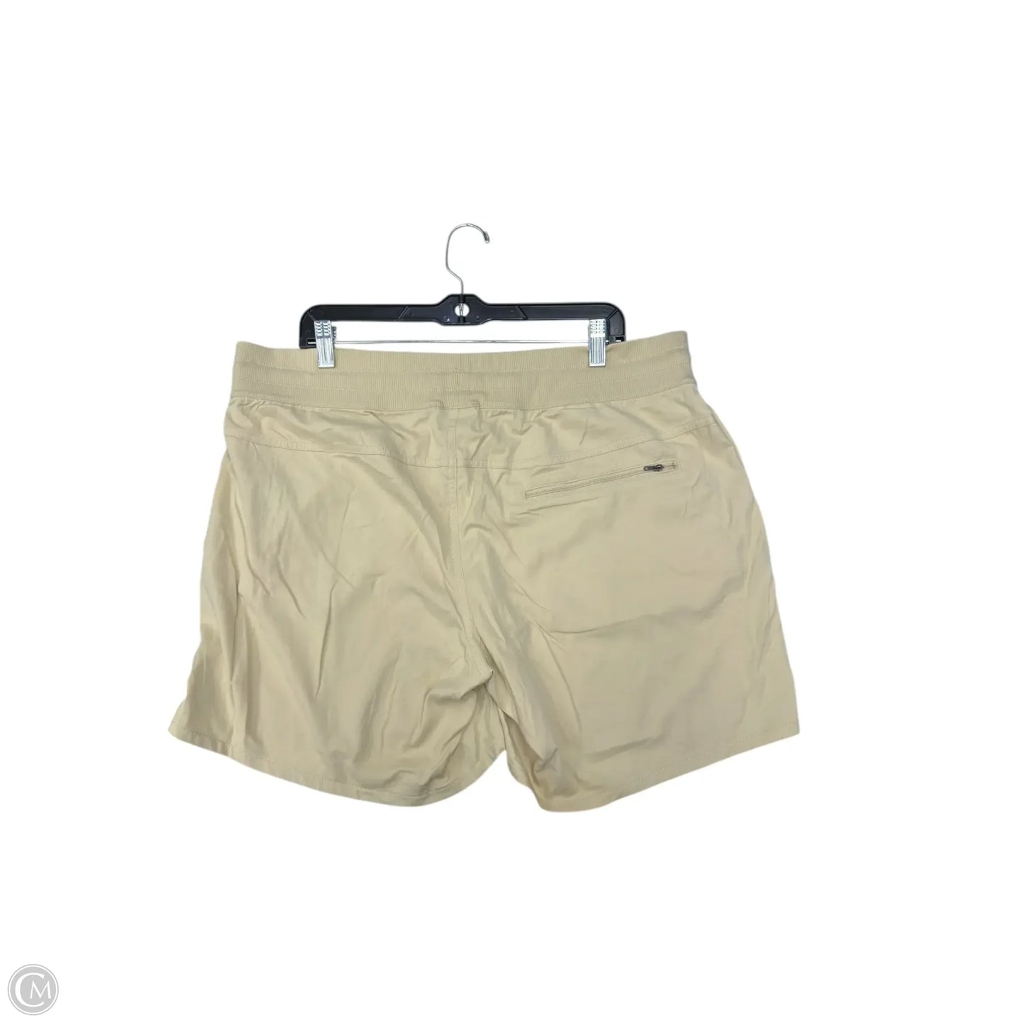 Athletic Shorts By The North Face In Cream, Size: Xl