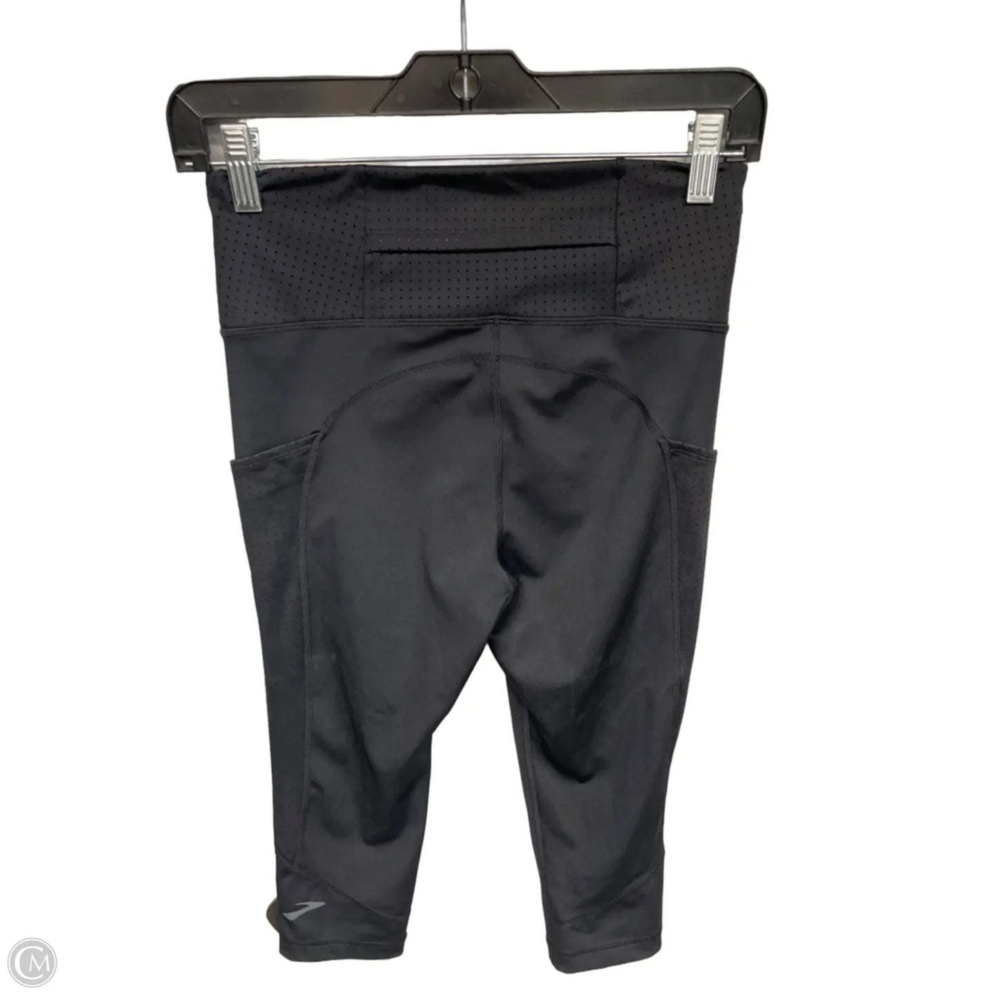 Athletic Capris By Brooks In Black, Size: M