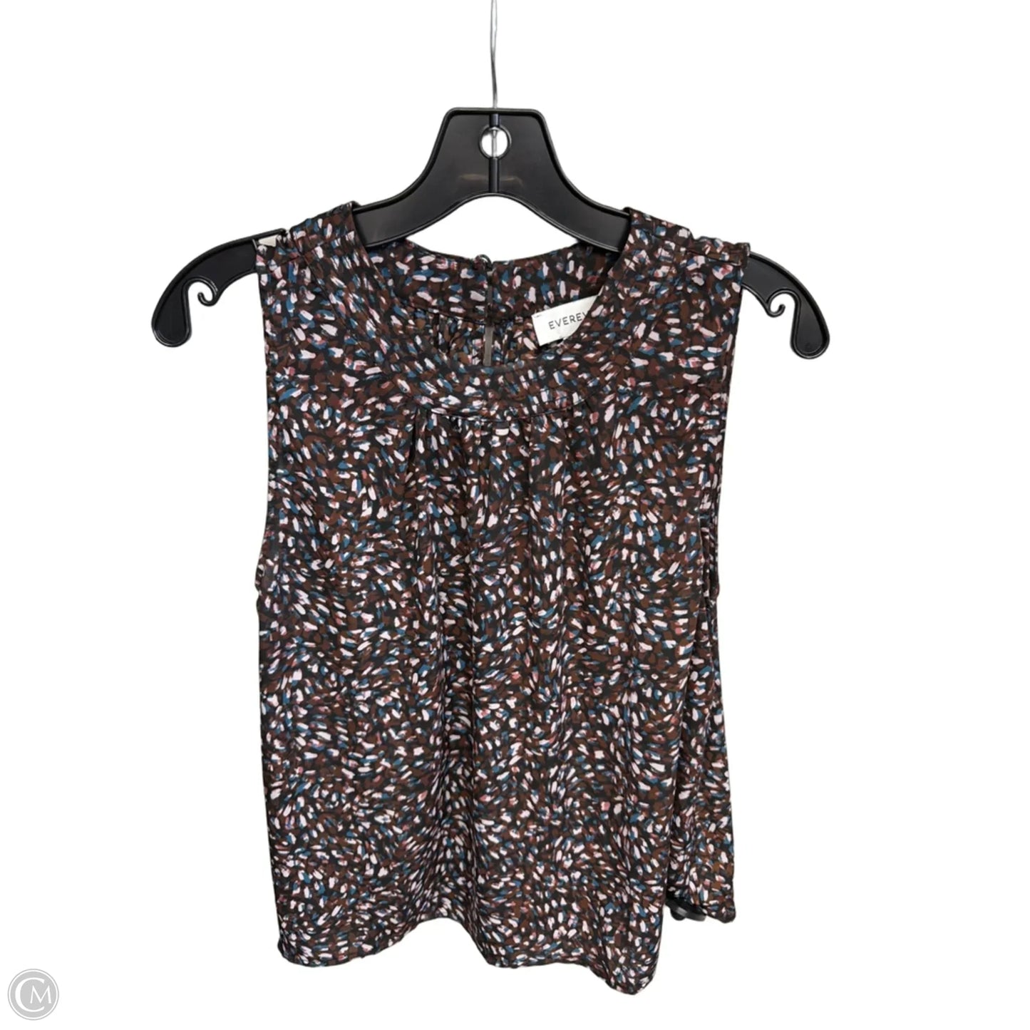 Top Sleeveless By Evereve In Blue & Purple, Size: S
