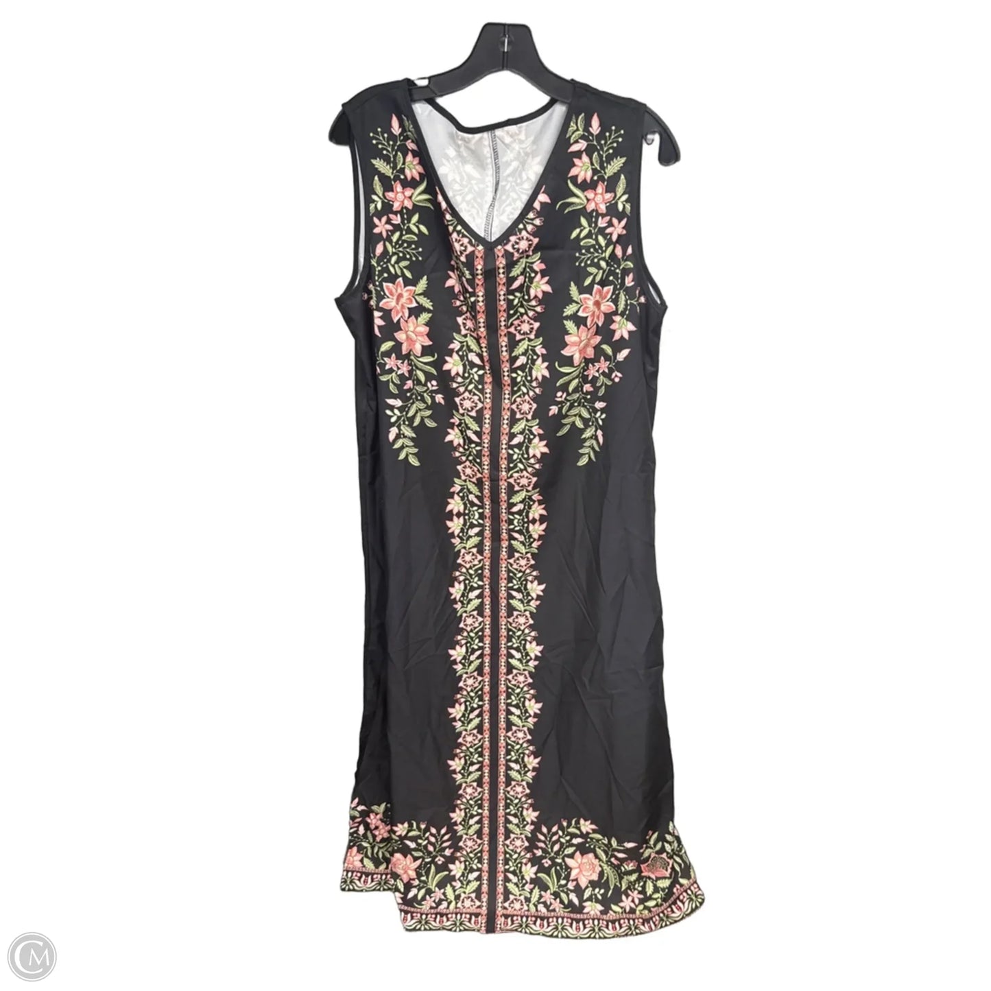 Dress Casual Maxi By Emery Rose In Black & White, Size: Xl