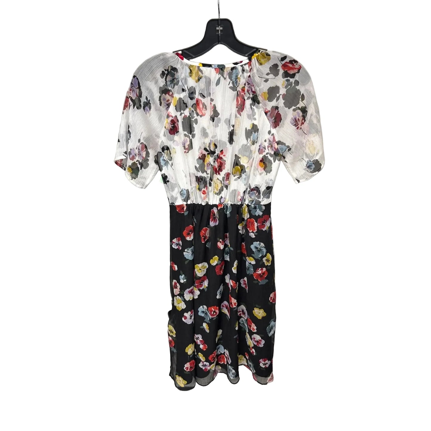 Dress Casual Midi By Ann Taylor In Floral Print, Size: 4p