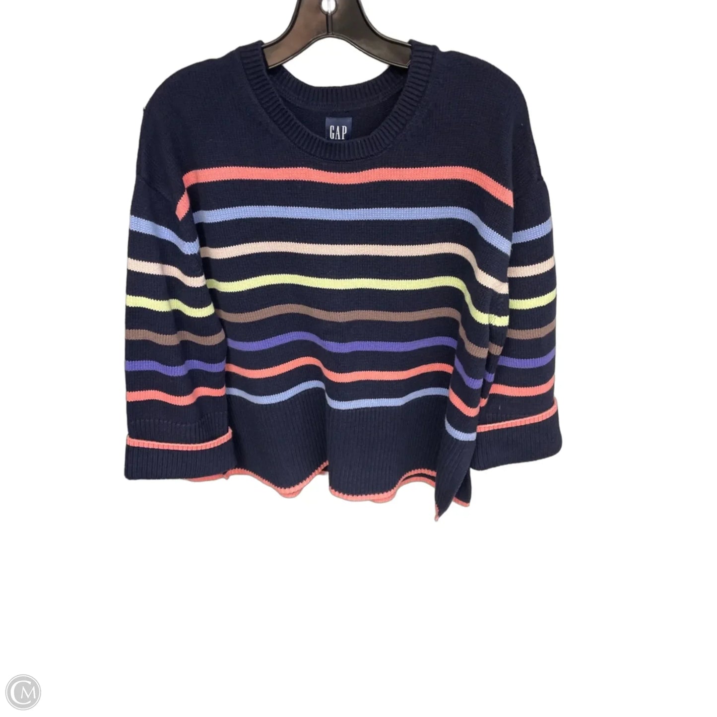 Sweater By Gap In Navy, Size: L