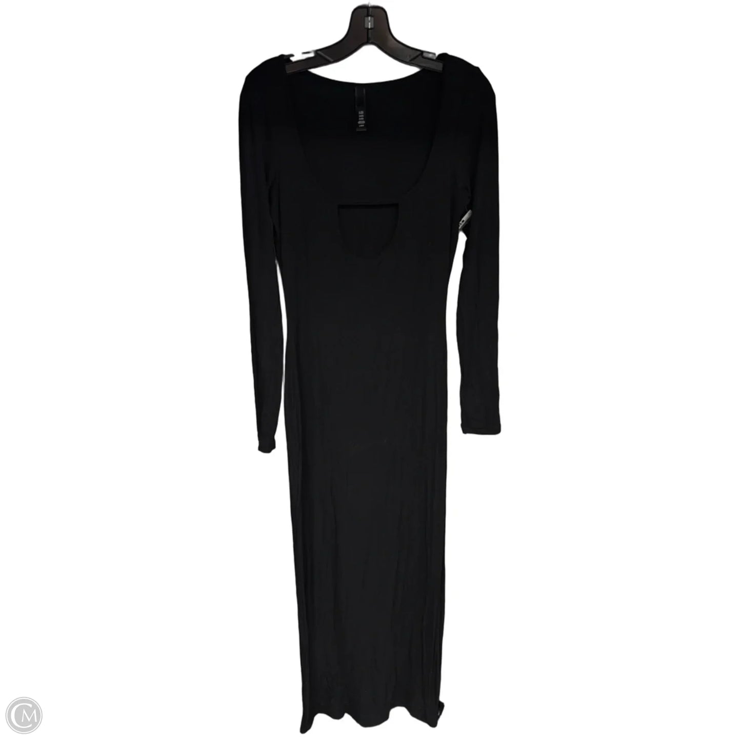 Dress Casual Maxi By Skims In Black, Size: L