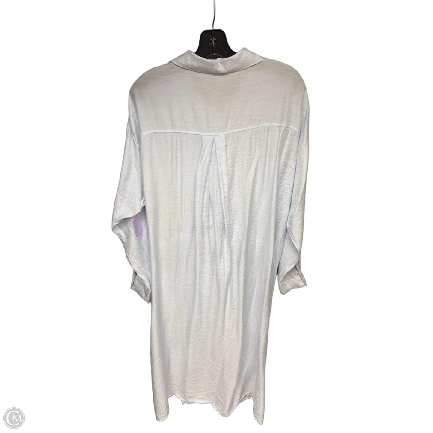 Dress Casual Midi By Aeom In Blue, Size: Xl