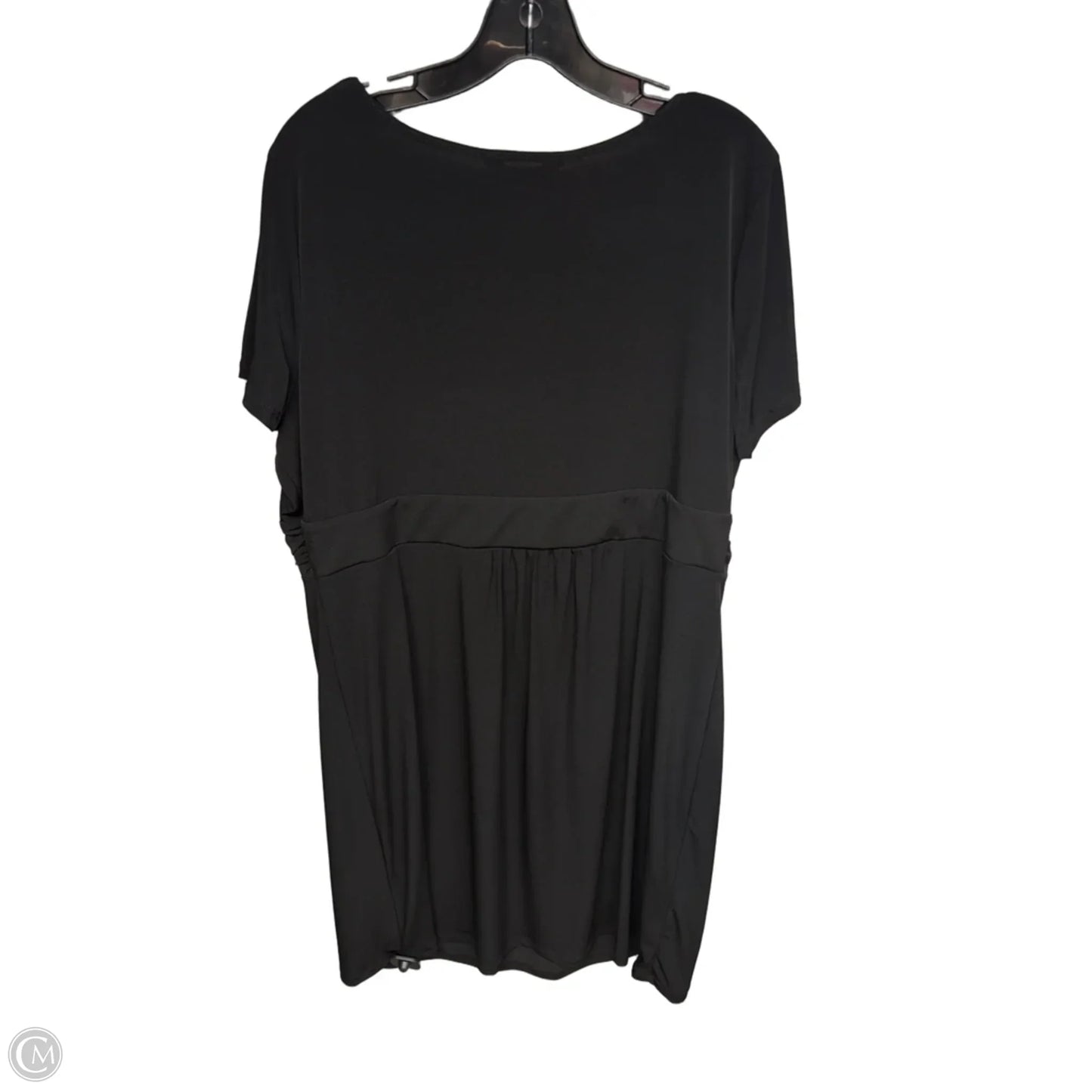 Dress Casual Midi By Cj Banks In Black, Size: 1x