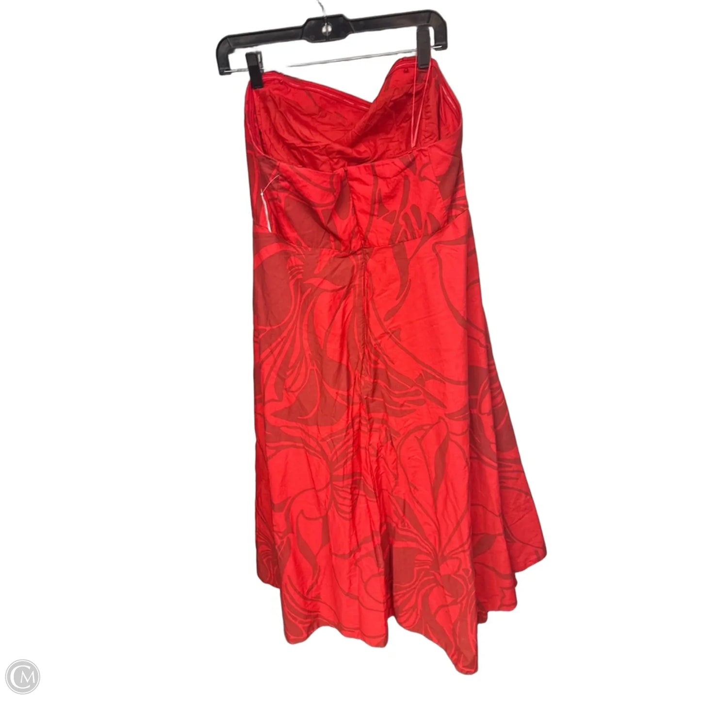 Dress Casual Maxi By Banana Republic In Red, Size: 14