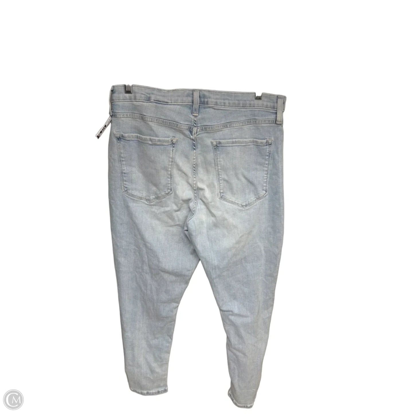 Jeans Skinny By Banana Republic In Blue Denim, Size: 10