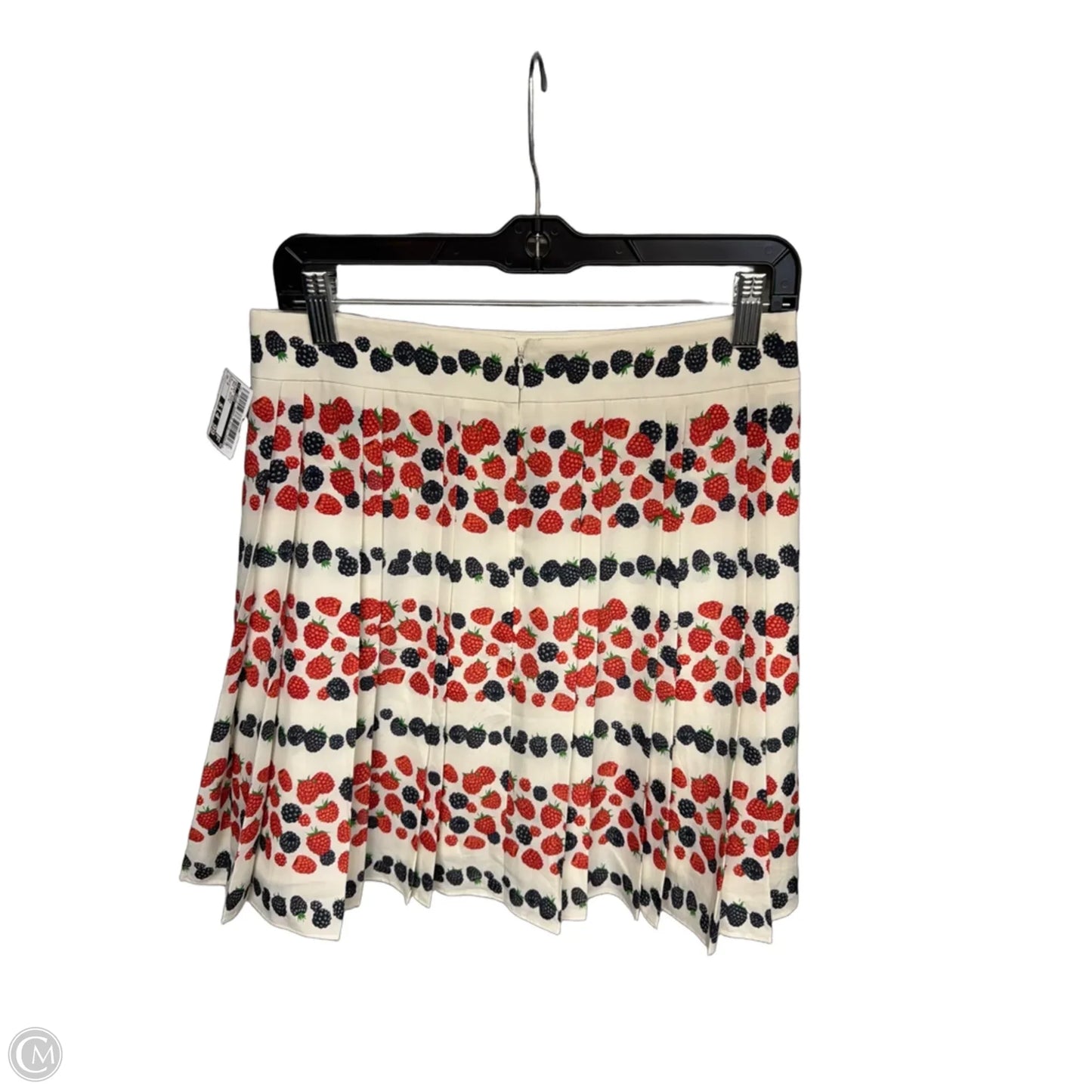 Skirt Midi By J. Crew In Red & White, Size: 4