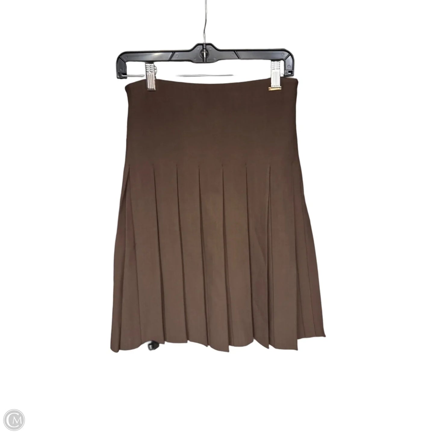 Skirt Midi By Clothes Mentor In Brown, Size: M