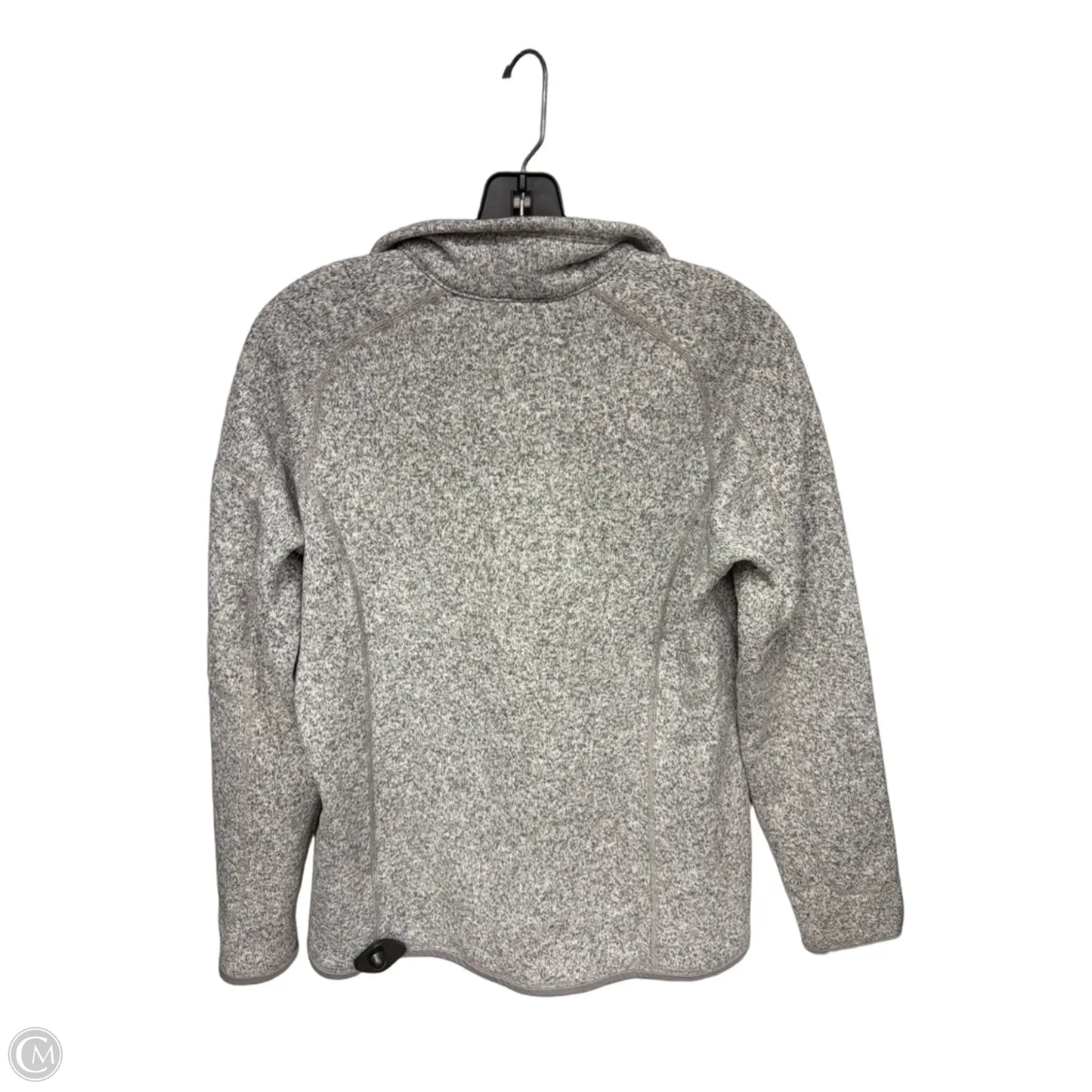 Jacket Fleece By Patagonia In Grey, Size: M