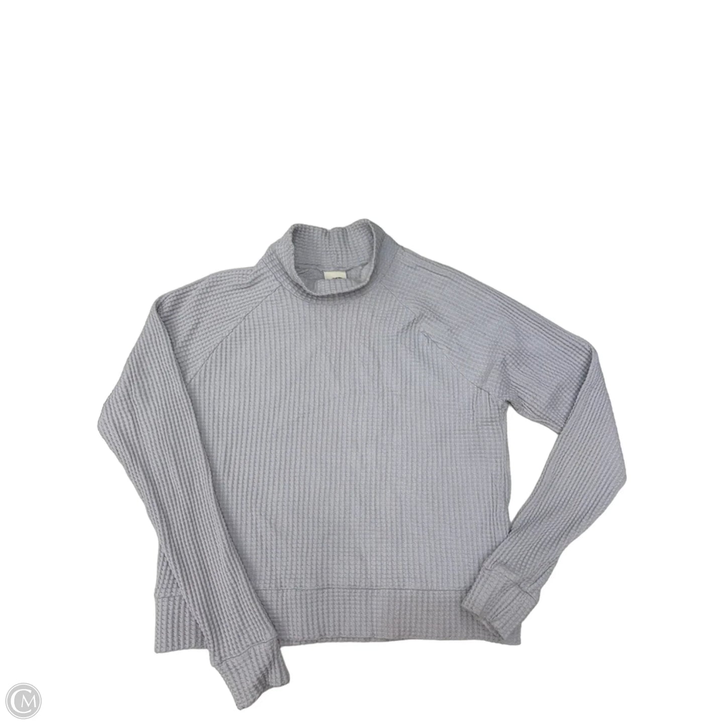 Athletic Top Long Sleeve Crewneck By The North Face In Grey, Size: S