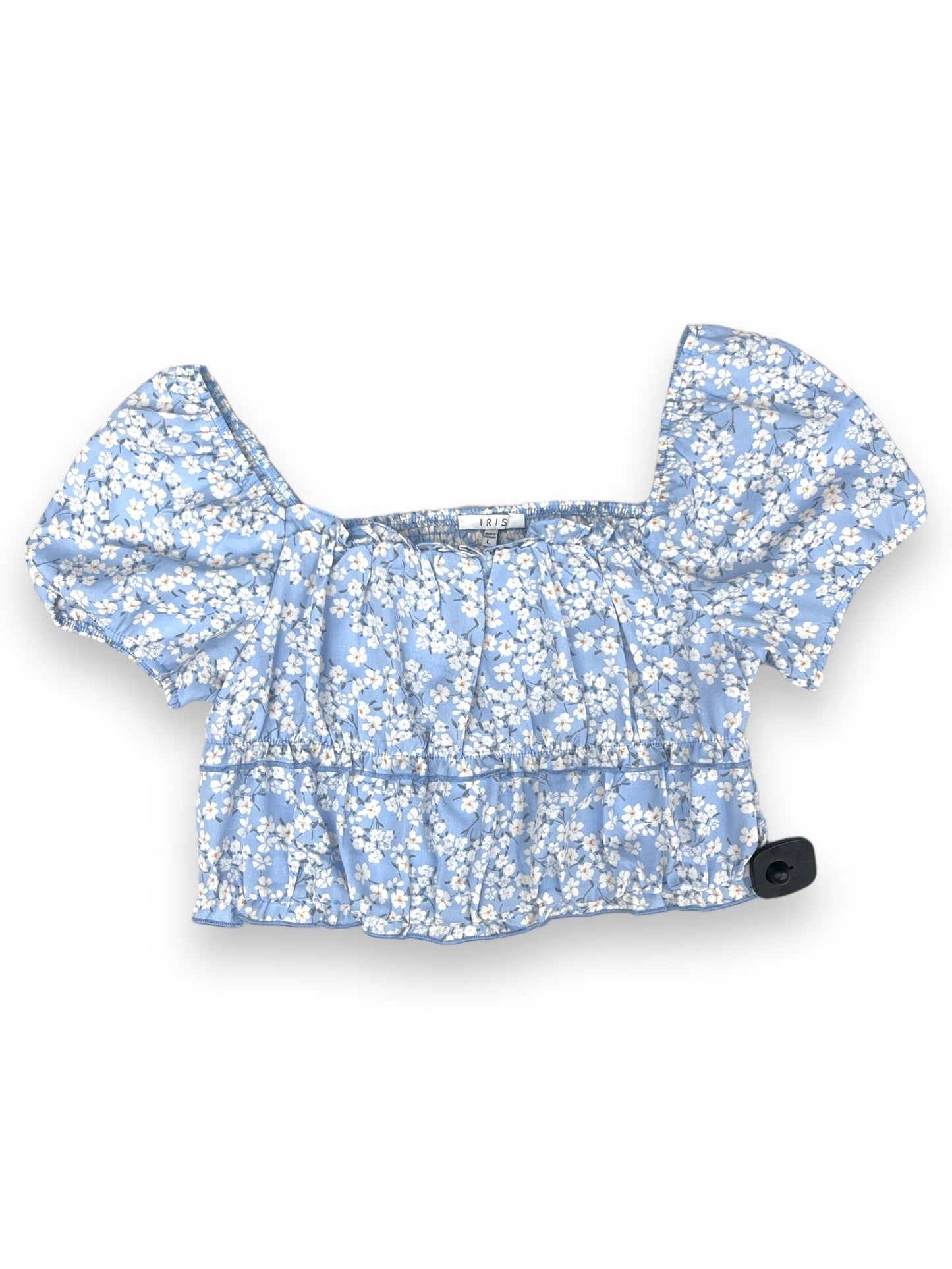 Top Short Sleeve By Iris Size: L