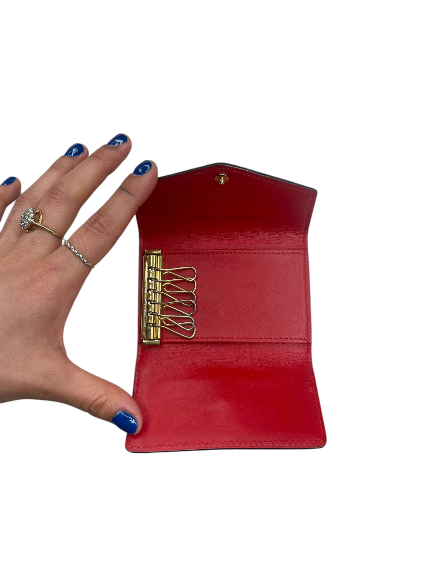 Key Holder Luxury Designer By Louis Vuitton, Size: Small