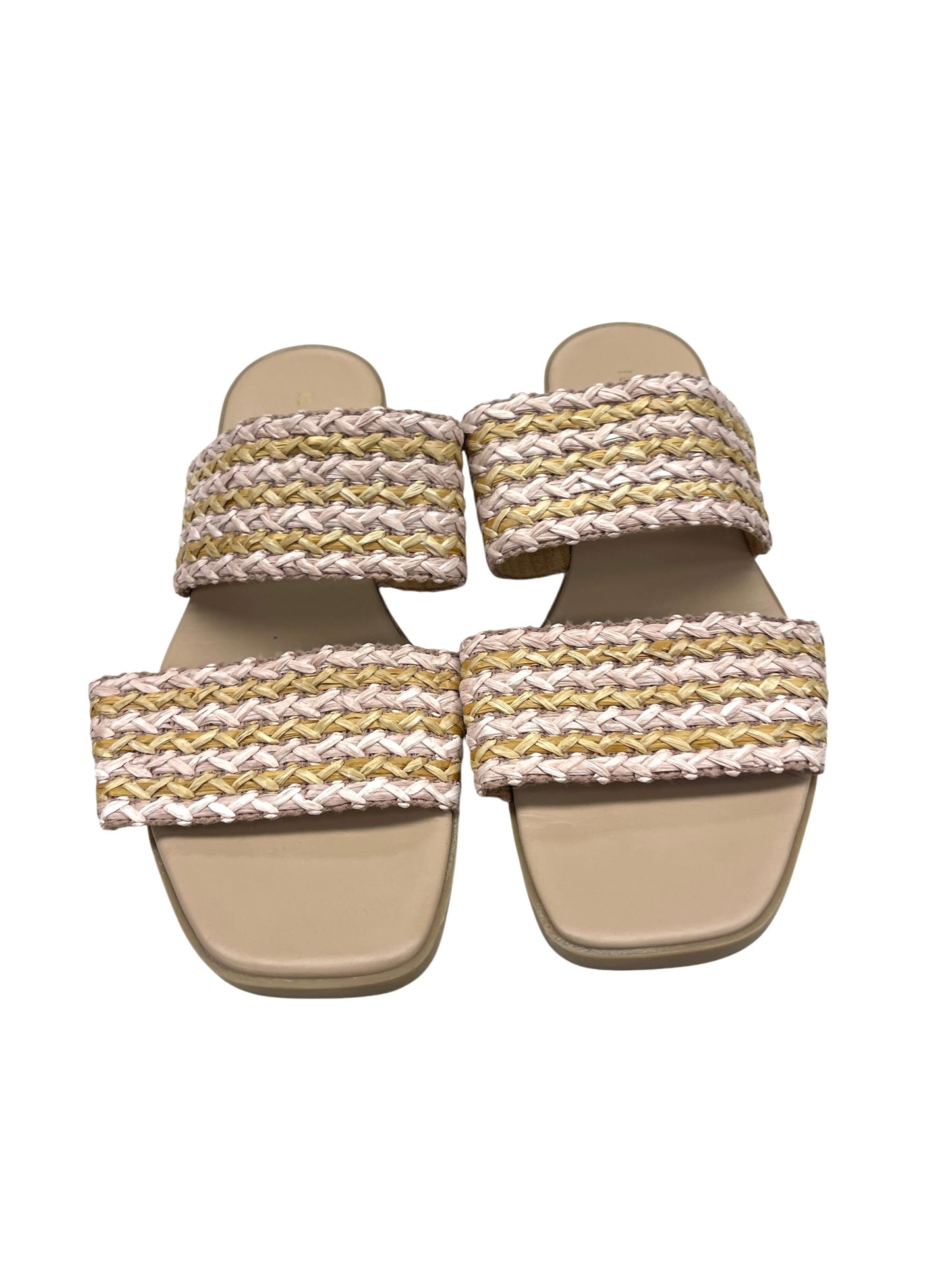 Sandals Flats By Cmc In Beige, Size: 8