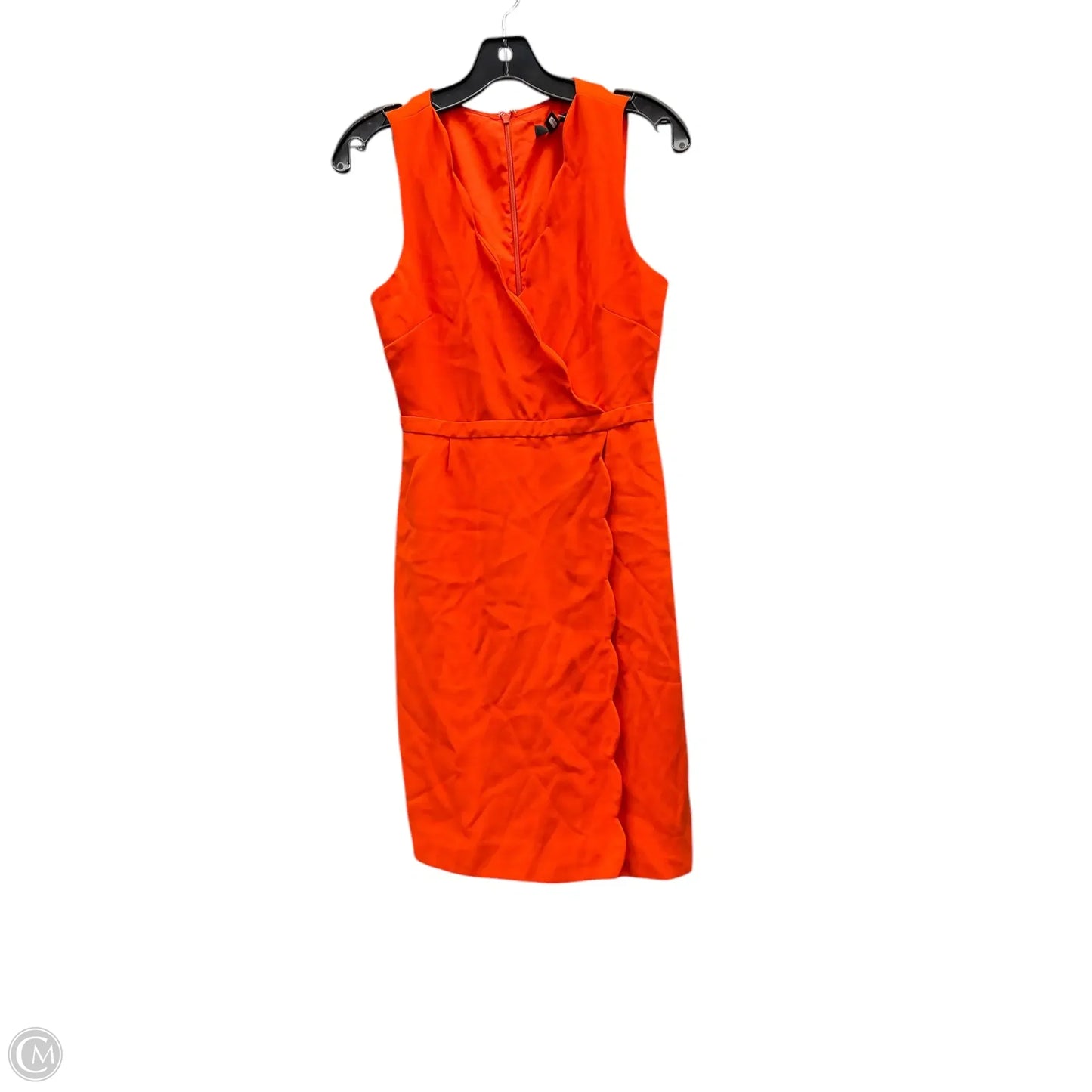 Dress Party Midi By J. Crew In Orange, Size: 4