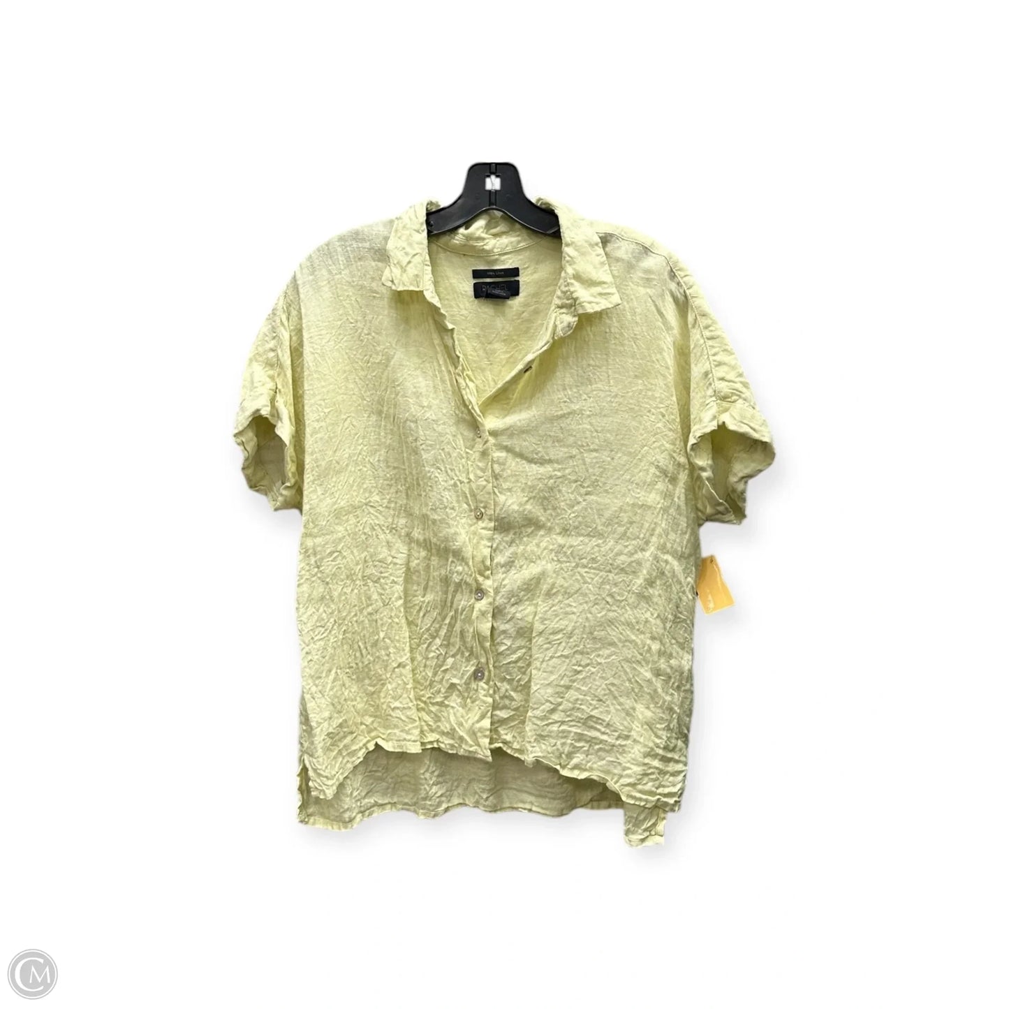 Top Short Sleeve By Rachel Roy In Green, Size: L