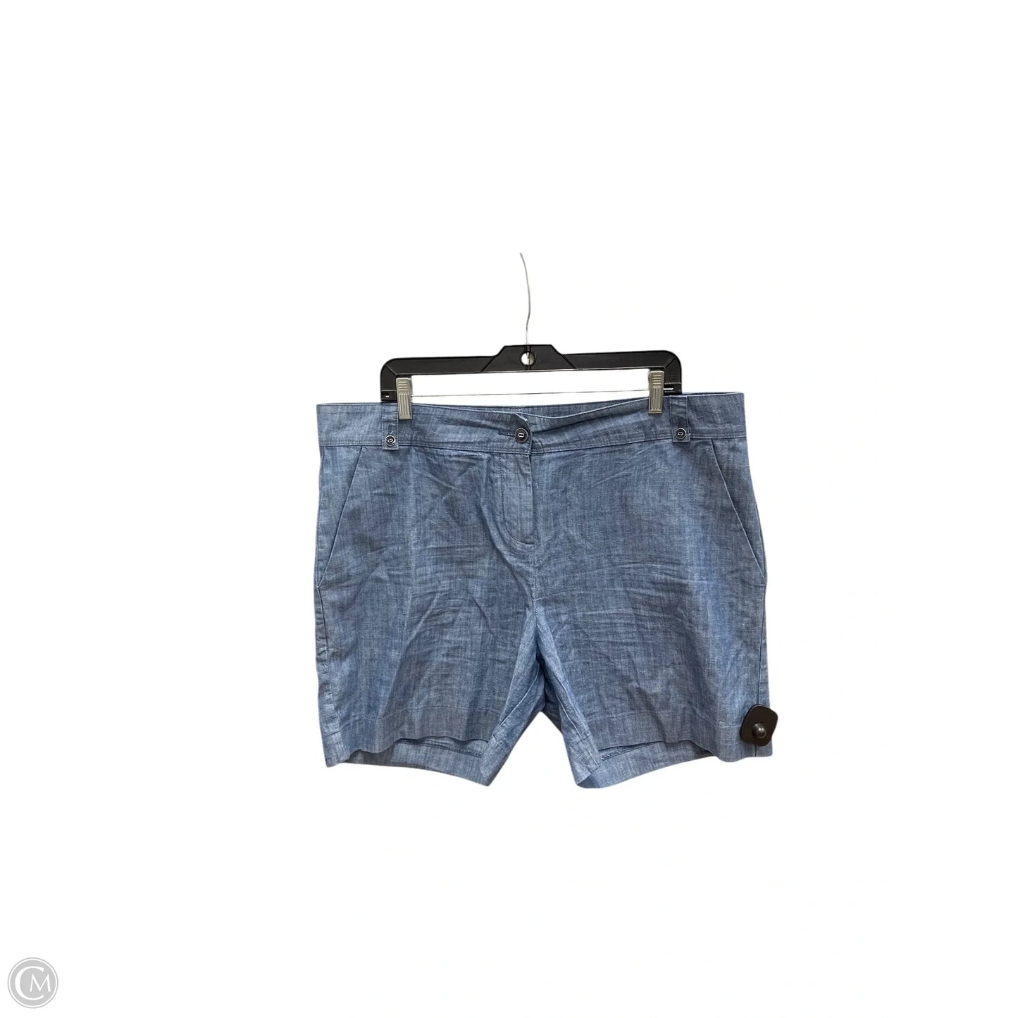 Shorts By Isaac Mizrahi In Blue, Size: 16