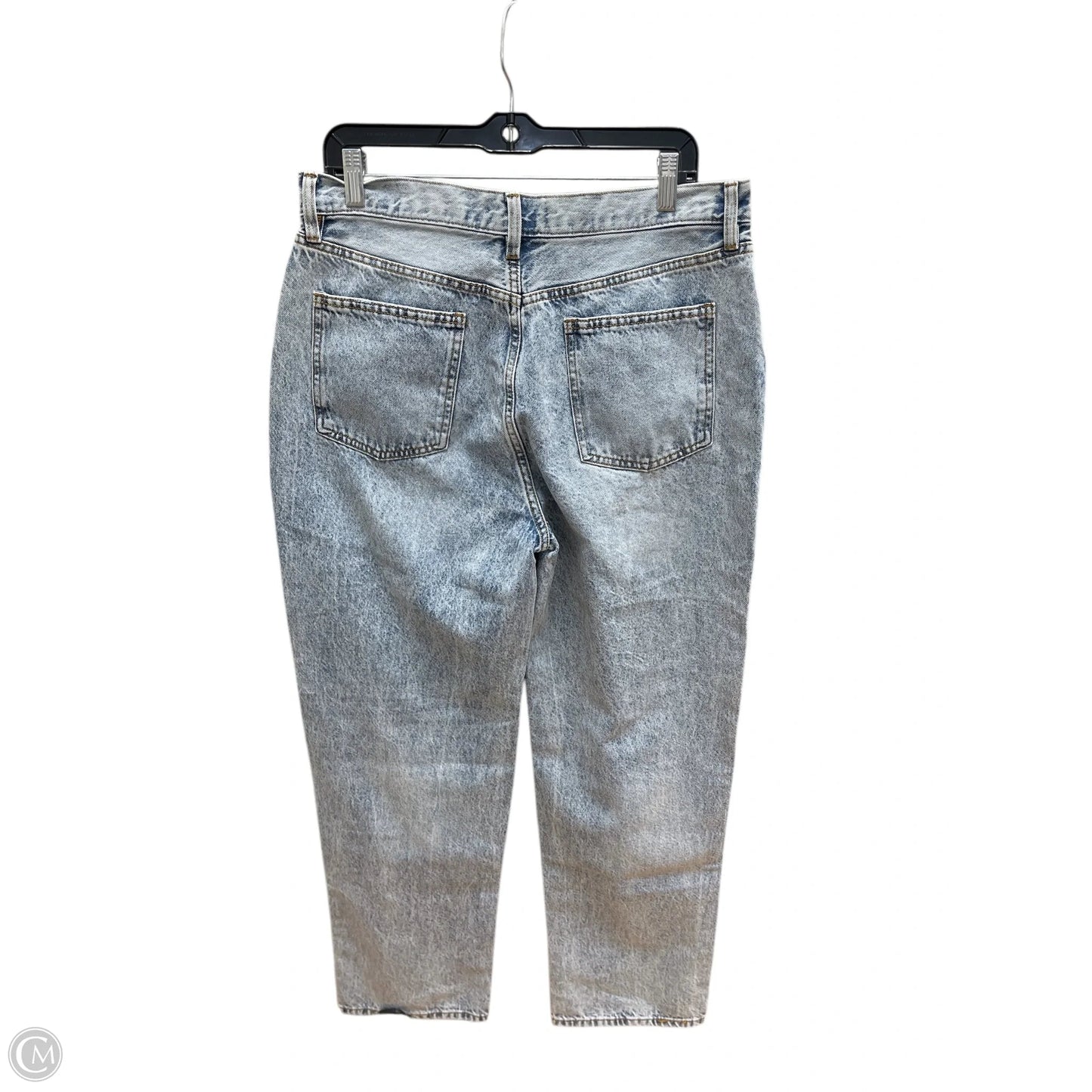 Jeans Straight By Fashion Nova In Blue Denim, Size: 12