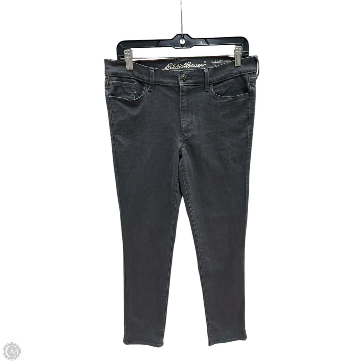 Jeans Straight By Eddie Bauer In Grey, Size: 10