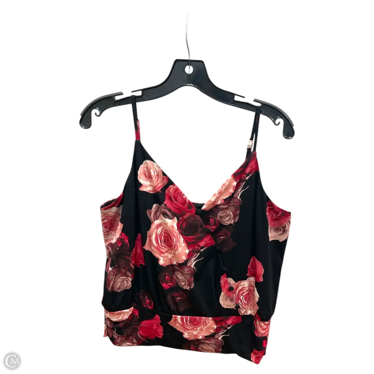 Top Sleeveless By White House Black Market In Black & Red, Size: M