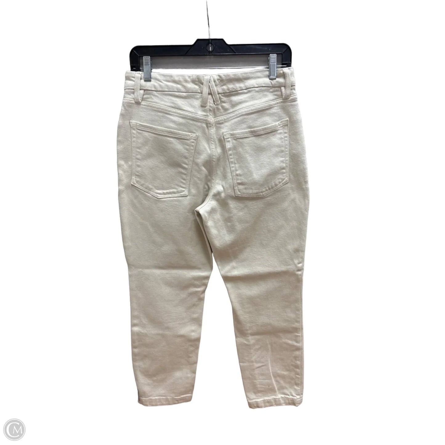 Jeans Skinny By Good American In Ivory, Size: 6