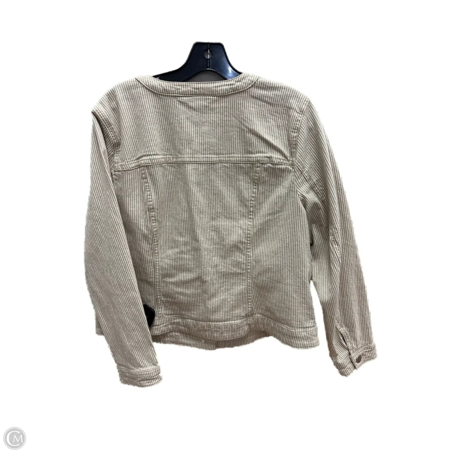 Jacket Other By Cj Banks In Tan & White, Size: Xl