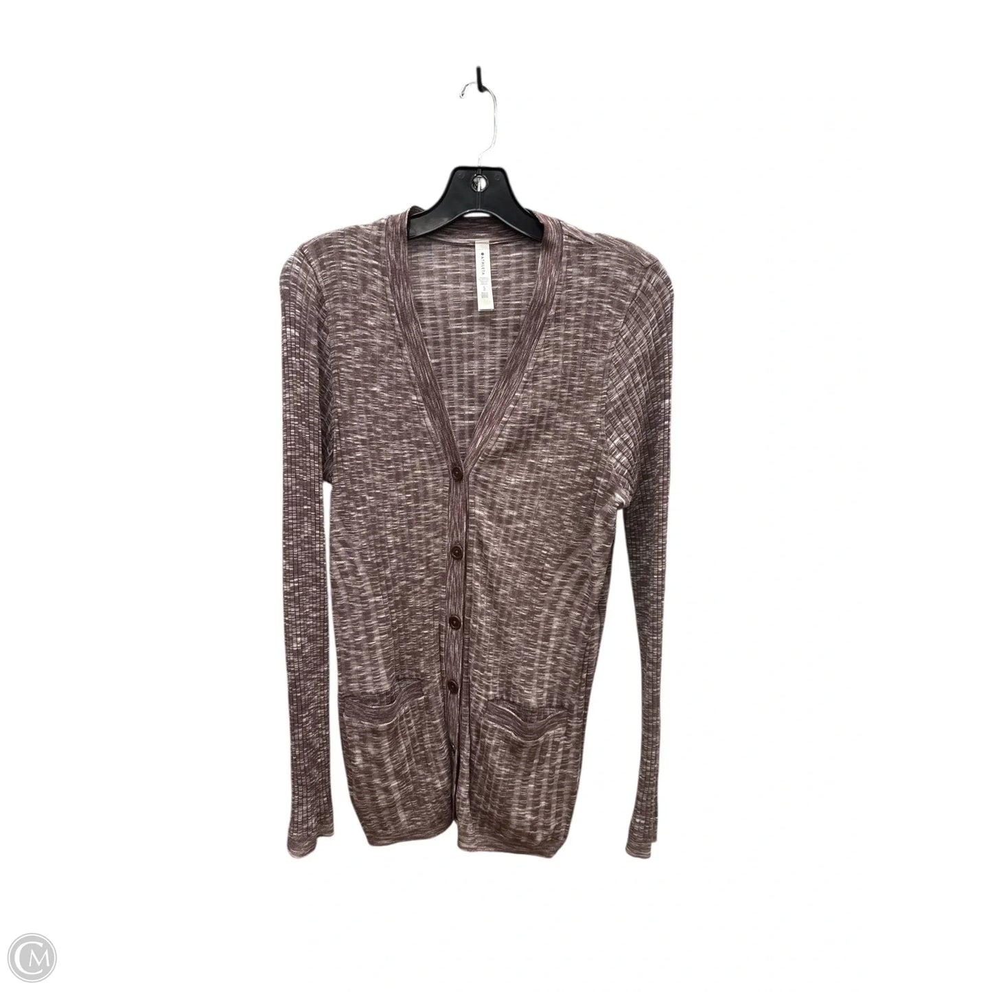 Cardigan By Athleta In Purple, Size: Xl