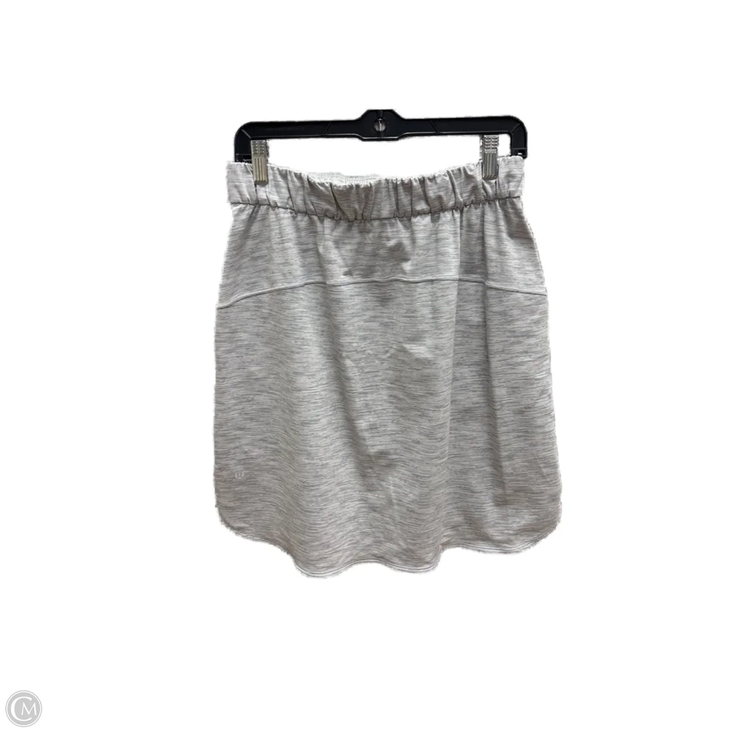 Athletic Skort By Lululemon In Grey, Size: 10