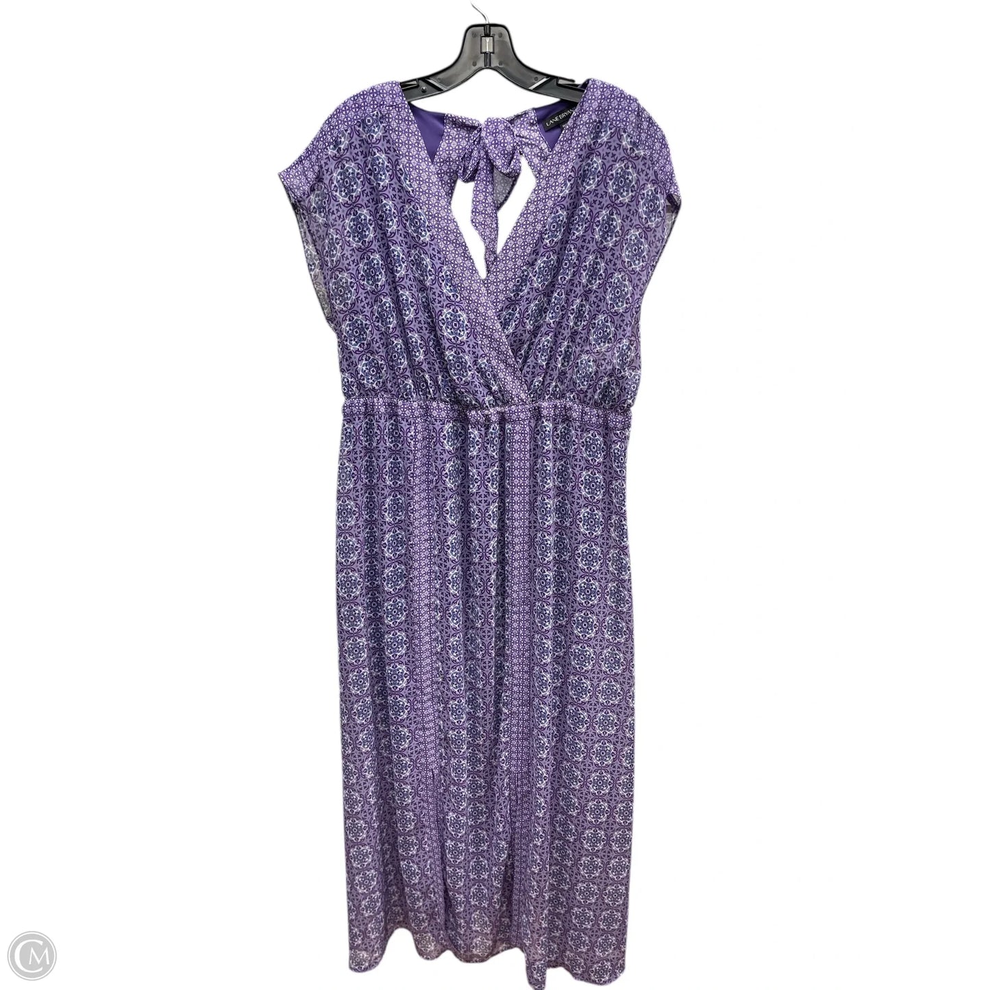 Dress Casual Maxi By Lane Bryant In Purple, Size: Xl