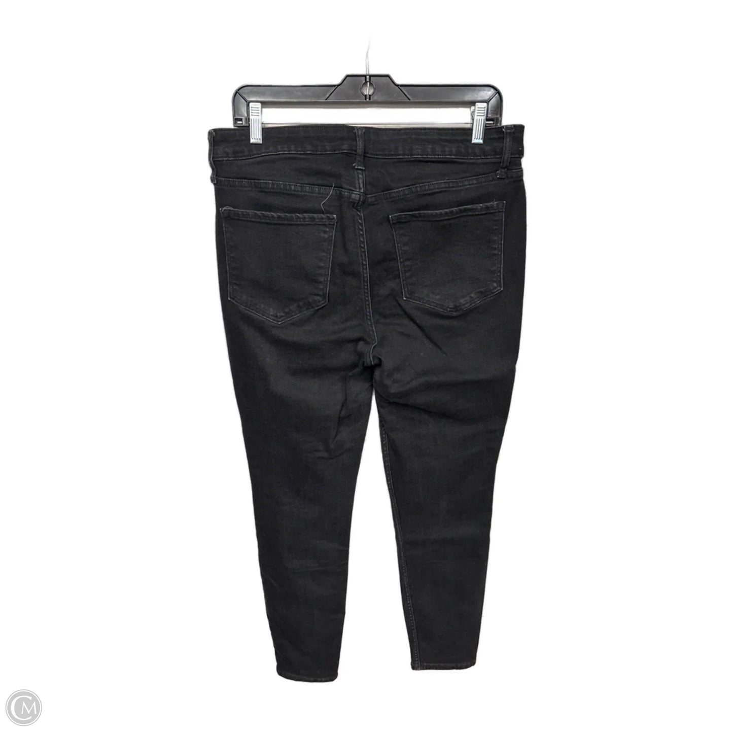 Jeans Skinny By Old Navy In Black Denim, Size: 14