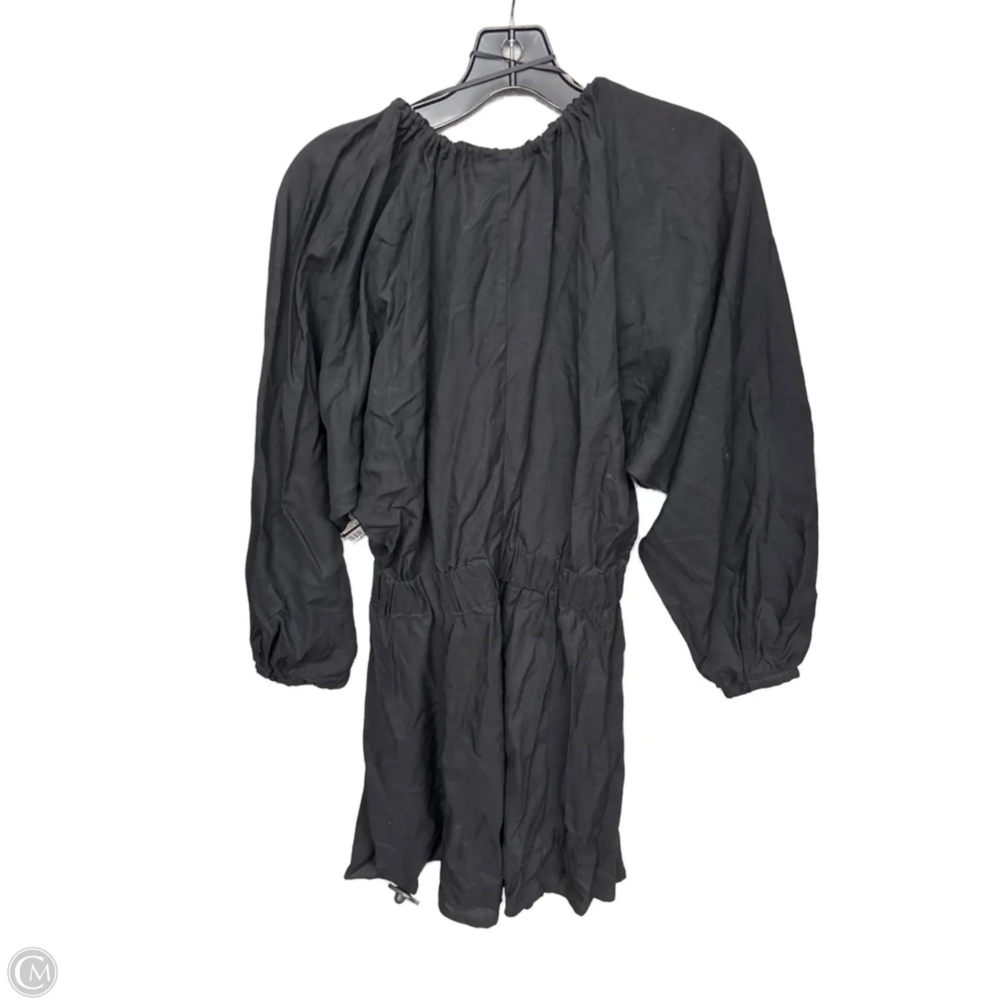 Dress Casual Midi By H&m In Black, Size: S