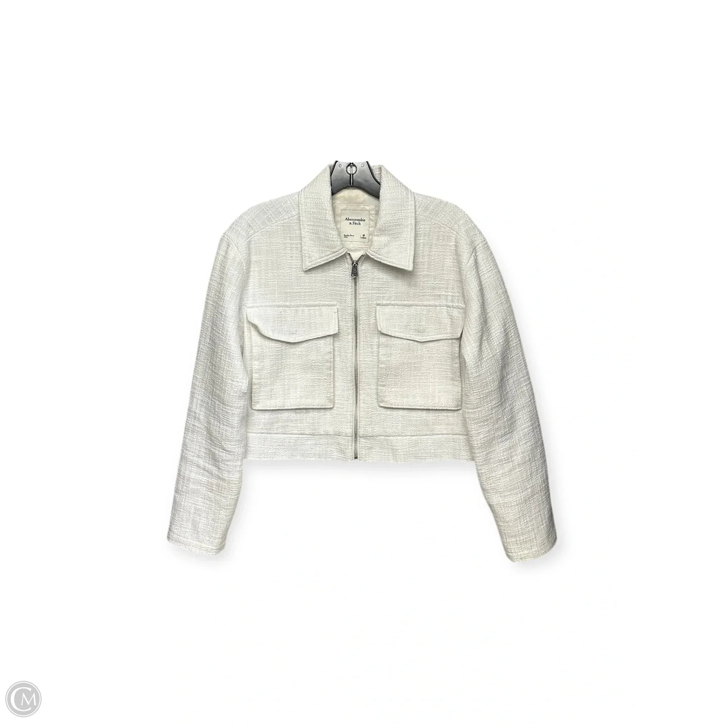 Jacket Other By Abercrombie And Fitch In White, Size: M