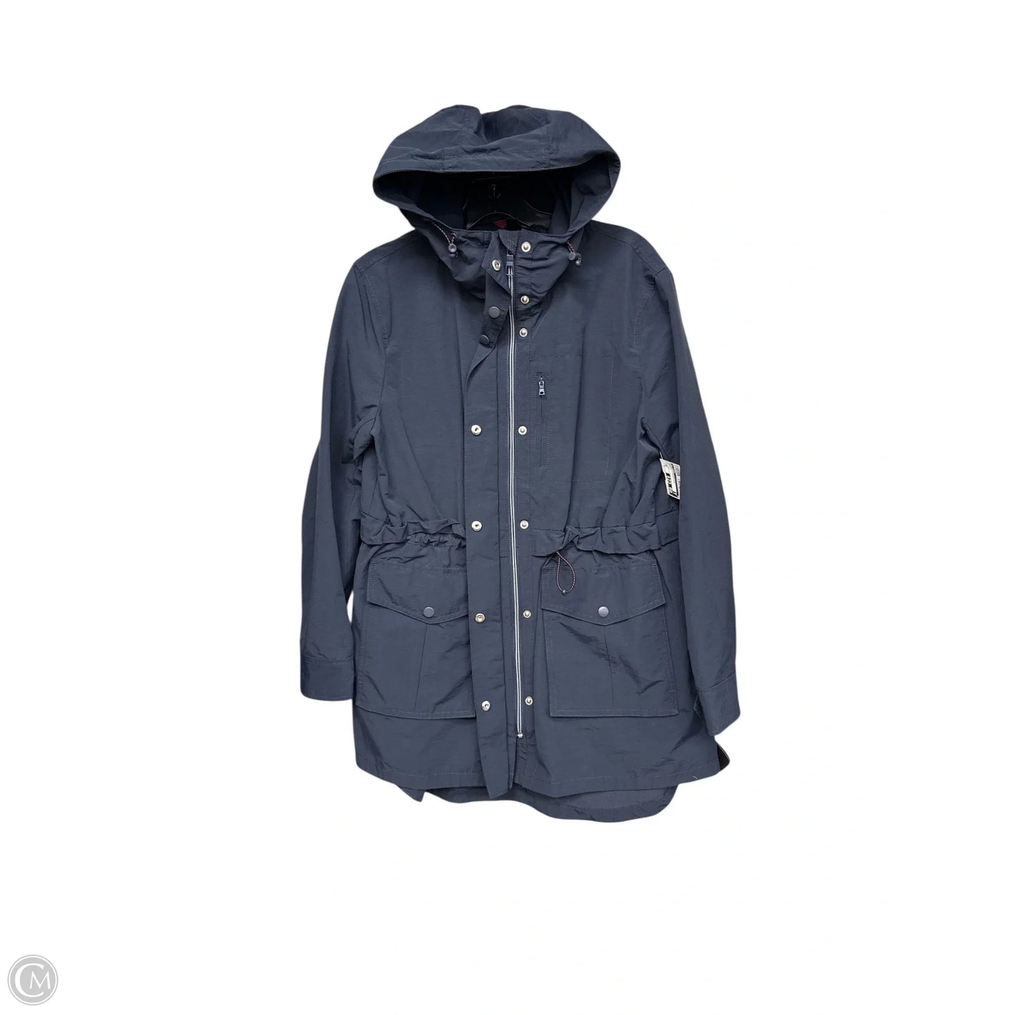 Jacket Windbreaker By J. Crew In Navy, Size: S