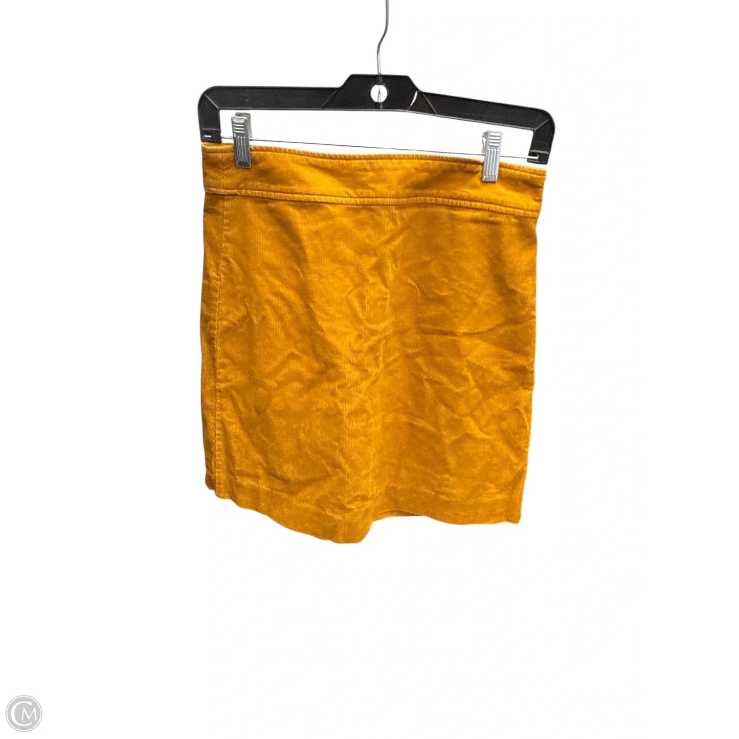 Skirt Midi By J. Crew In Yellow, Size: Xxs