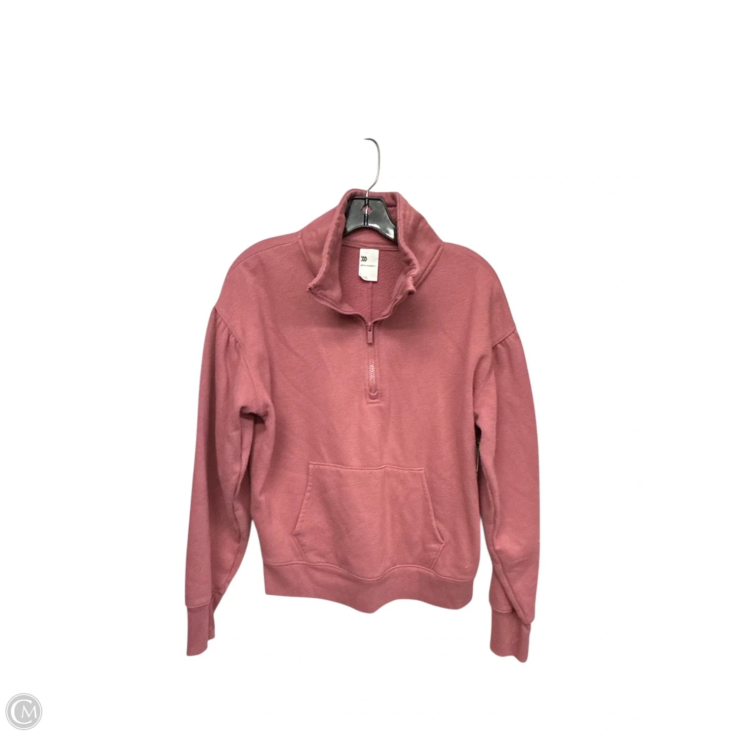 Athletic Sweatshirt Collar By All In Motion In Pink, Size: S